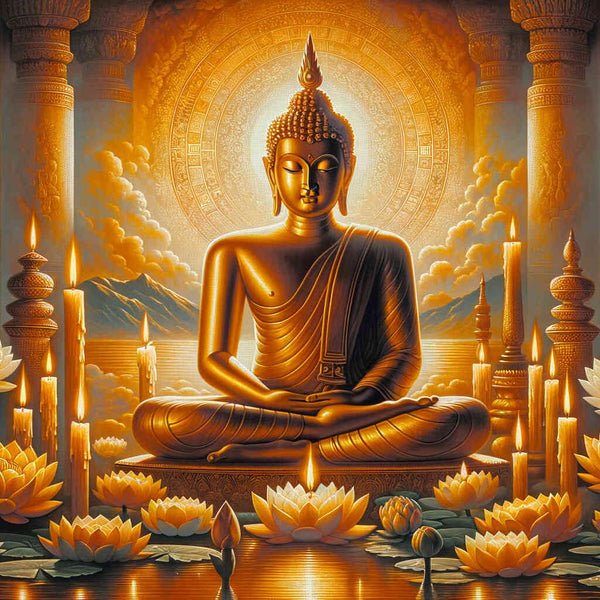 Paint by Numbers - Golden Buddha