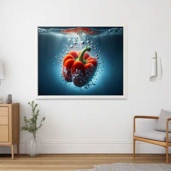 Paint by Numbers - Peppers, water