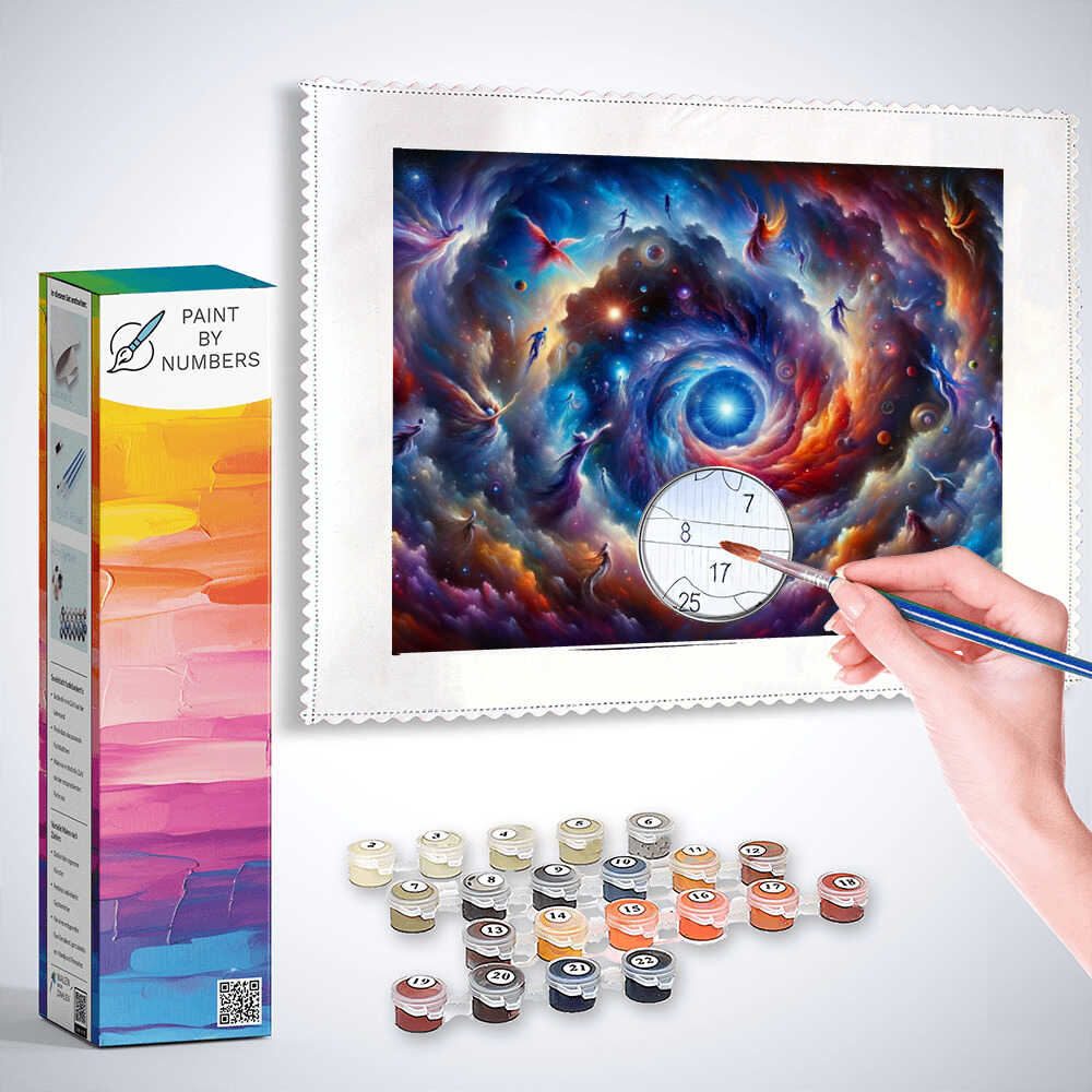 Paint by Numbers - Colorful Universe