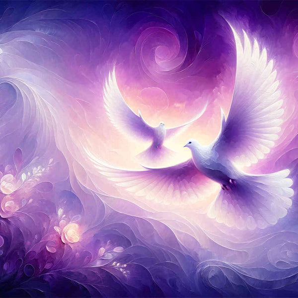 Paint by Numbers - Pigeon Duo