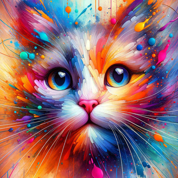 Paint by Numbers - Cat Color Flash