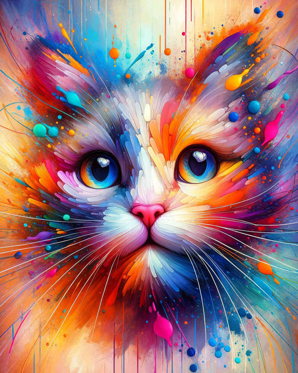 Paint by Numbers - Cat Color Flash