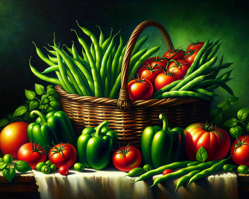 Paint by Numbers - Vegetable Mix