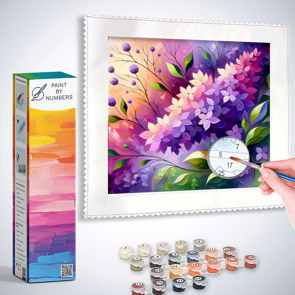 Paint by Numbers - Lilac