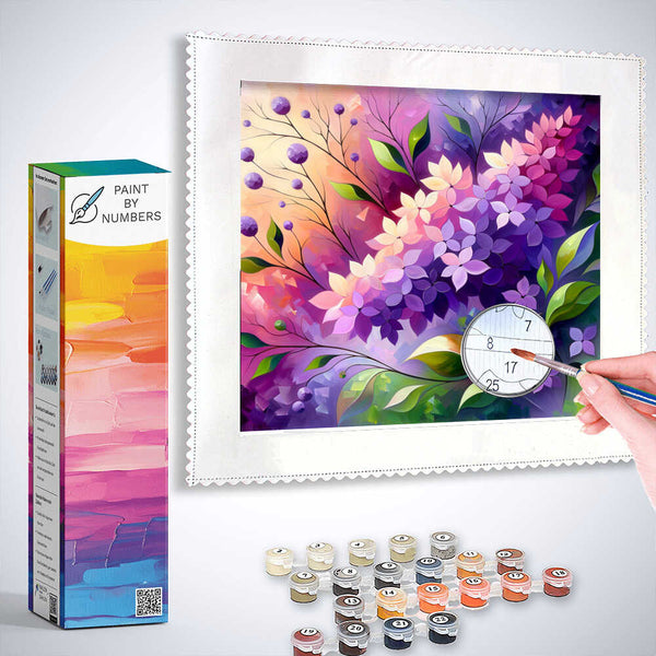 Paint by Numbers - Lilac