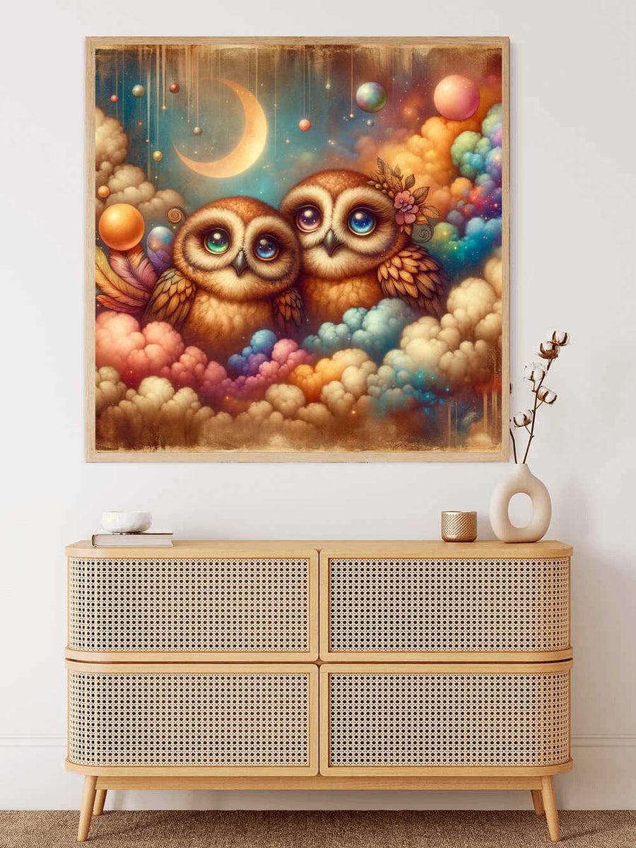 Paint by Numbers - Pair of Owls