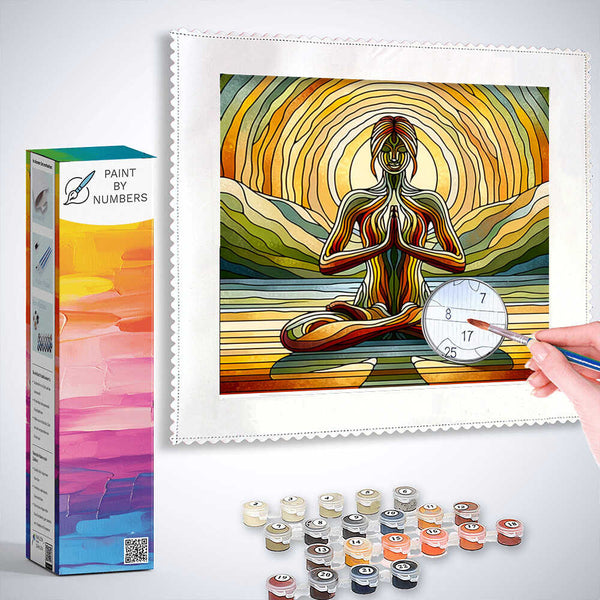 Paint by Numbers - Namaste Yoga