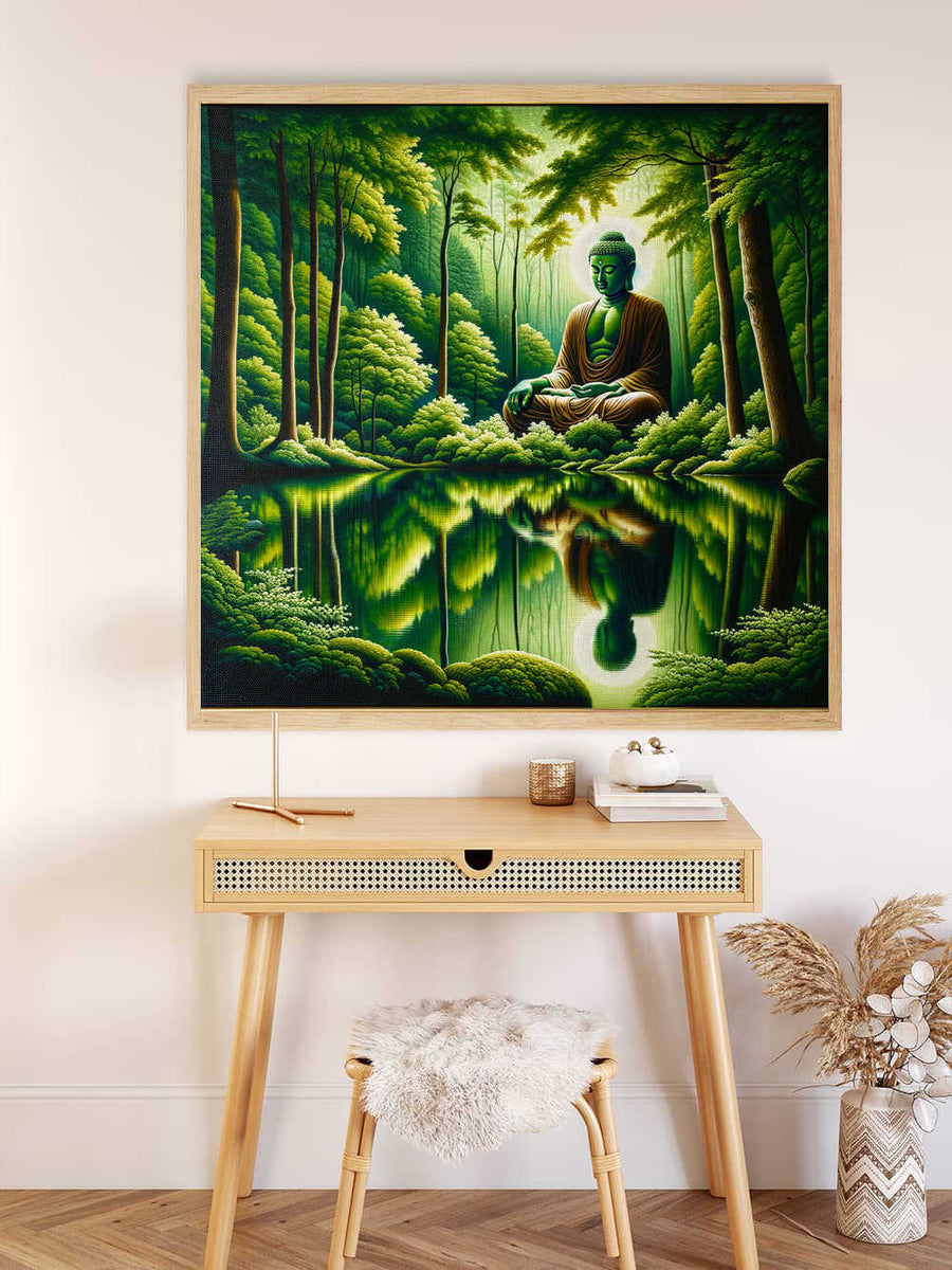 Paint by Numbers - Buddha at the window