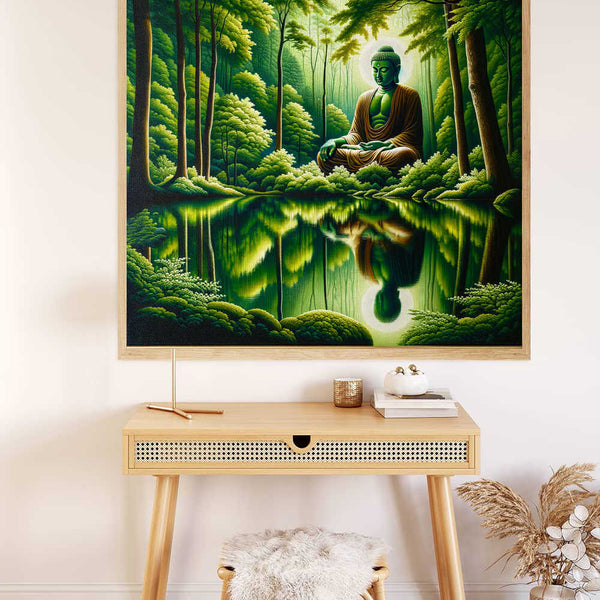 Paint by Numbers - Buddha at the window