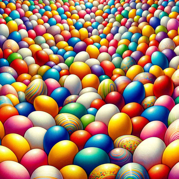 Paint by Numbers - Easter egg hunt