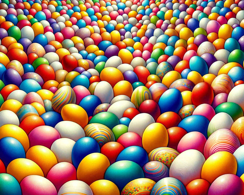 Paint by Numbers - Easter egg hunt