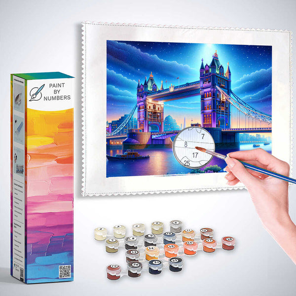 Paint by Numbers - Towerbridge, London