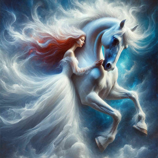 Paint by Numbers - Bride with White Horse