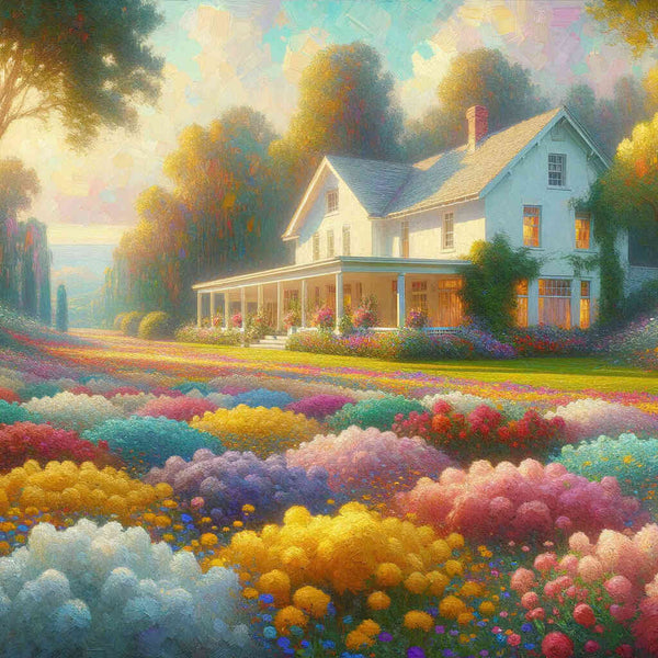 Paint by Numbers - White Villa