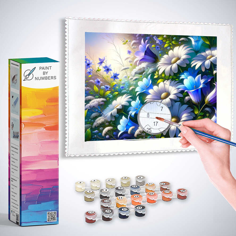 Paint by Numbers - Margerithen