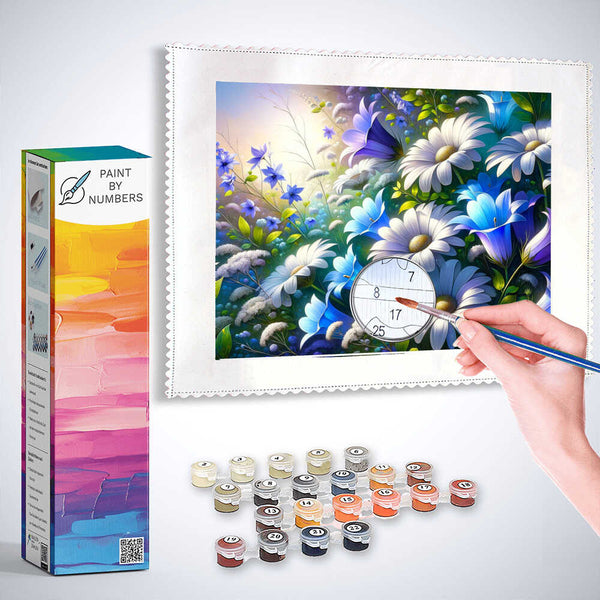 Paint by Numbers - Margerithen