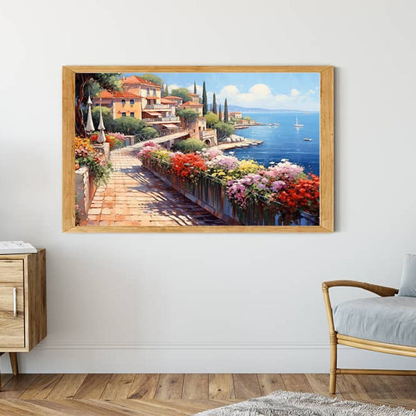 Mediterranean, Flowers - Paint by Numbers