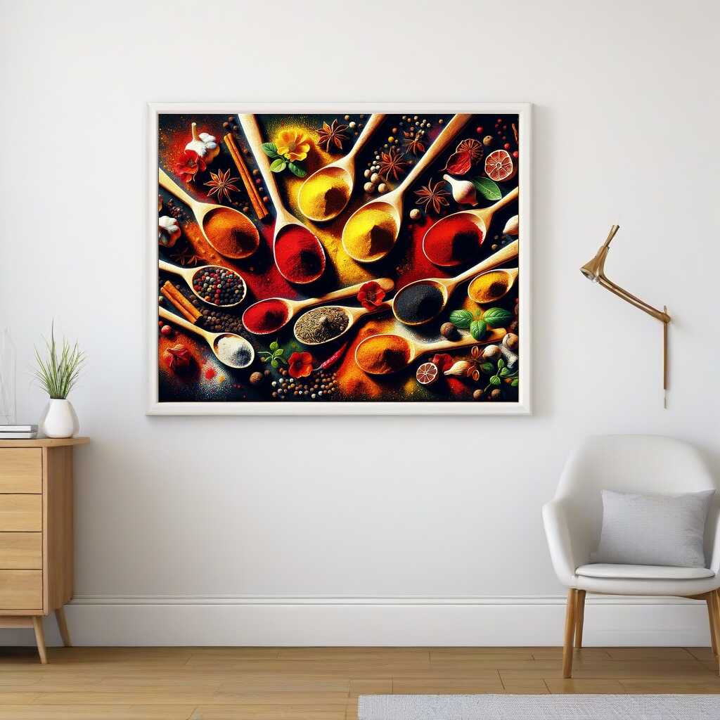 Paint by Numbers - Spice flower