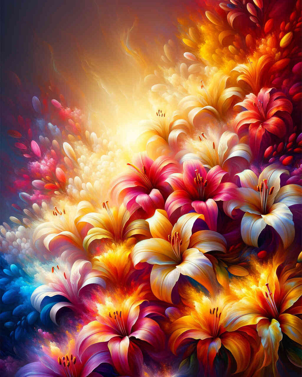 Flower arrangement, True to nature - Paint by Numbers