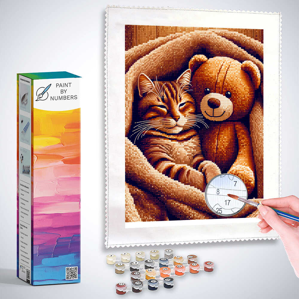 Paint by Numbers - Cuddly Cat Bar