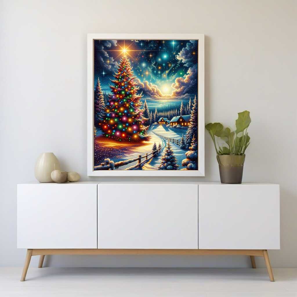 Paint by Numbers - Large Christmas Tree