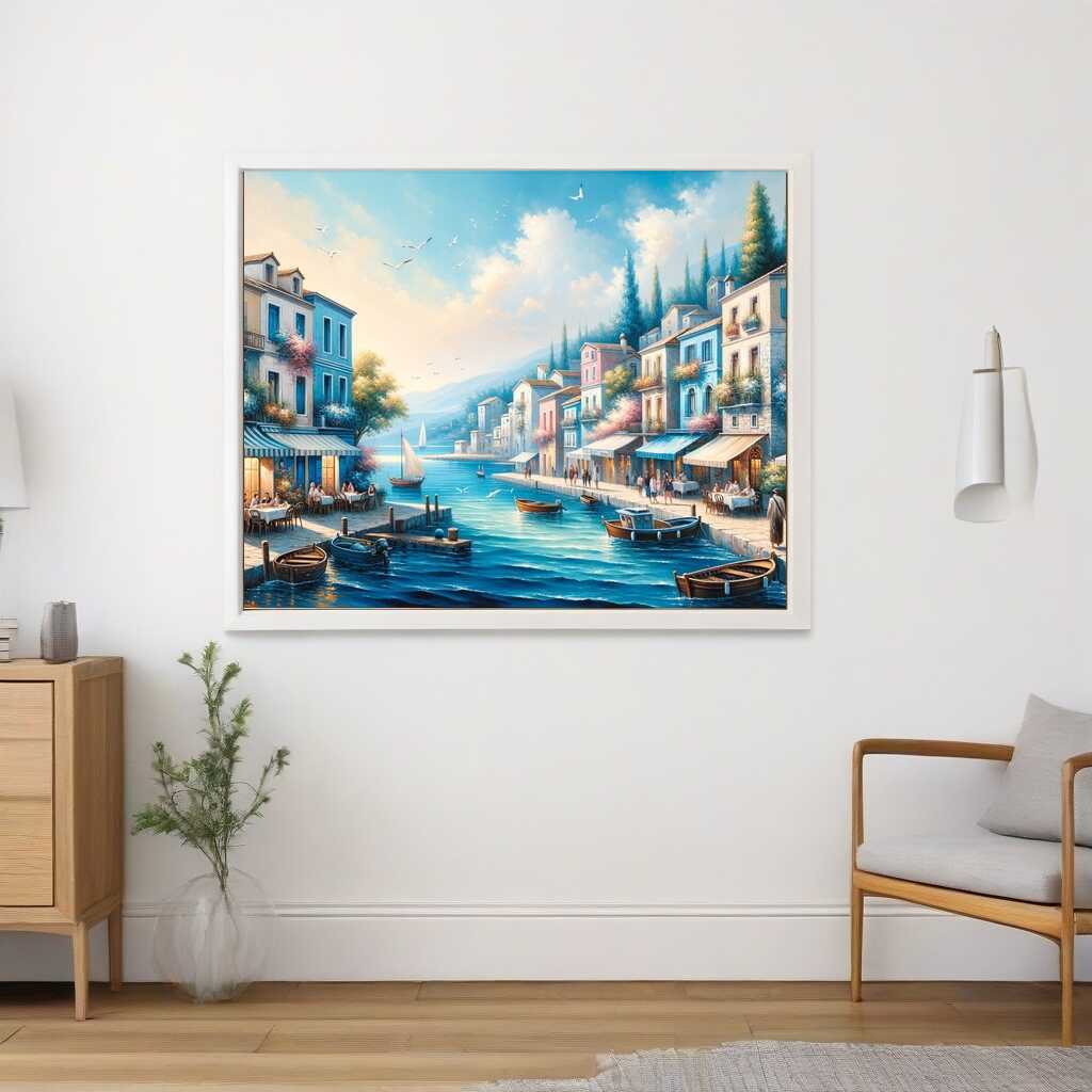 City by the sea - Paint by Numbers