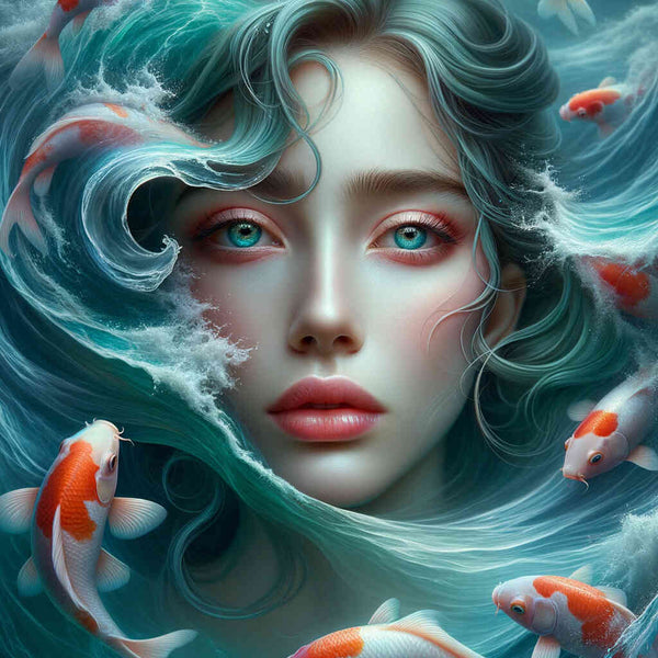 Paint by Numbers - Water woman