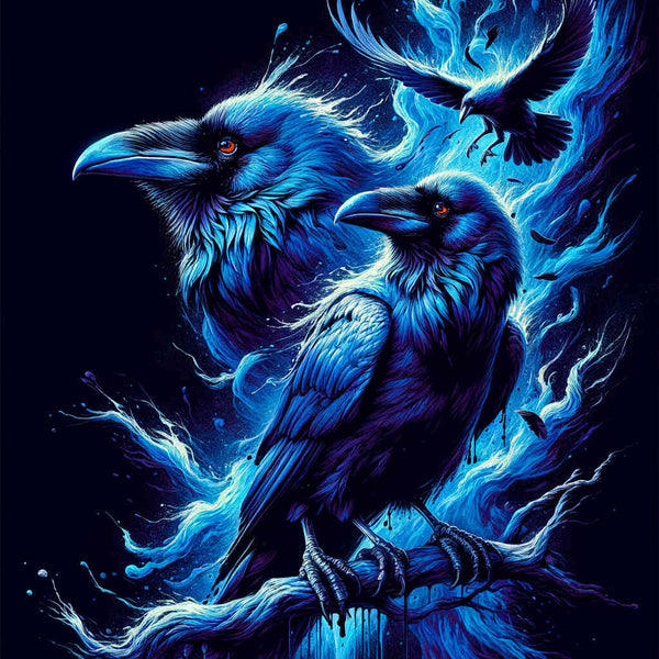 Paint by Numbers - Color Impression Raven