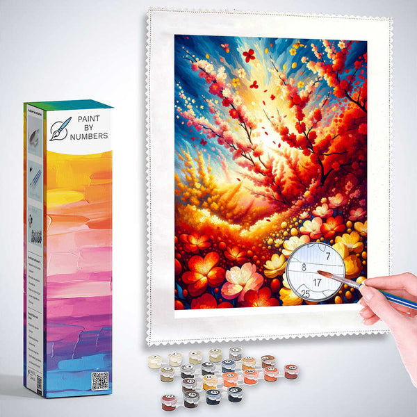Paint by Numbers - Spring Flowers