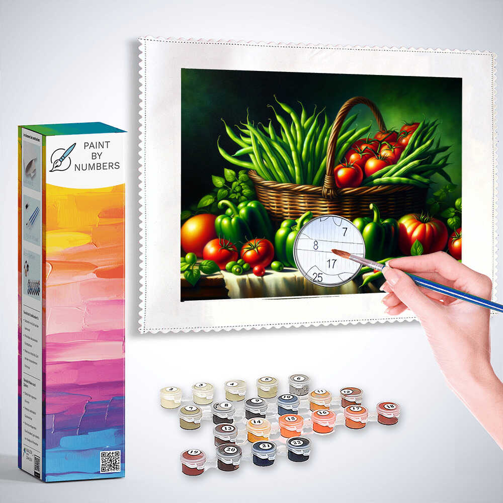 Paint by Numbers - Vegetable Mix
