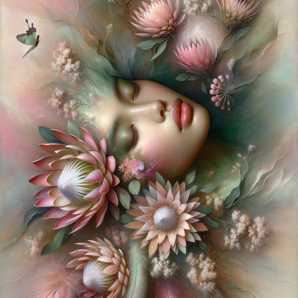 Woman, dream - Paint by Numbers