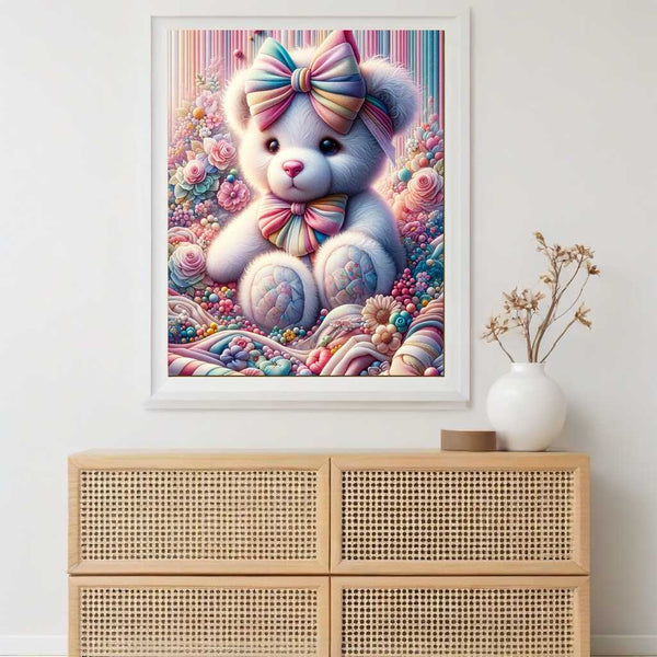 Paint by Numbers - Teddy with Loop