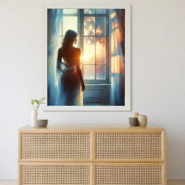 Paint by Numbers - Woman at the window