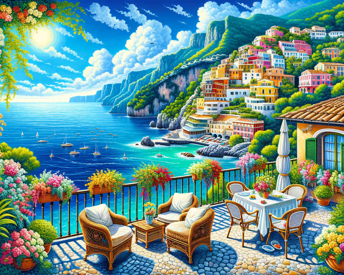 Sea view - Paint by Numbers