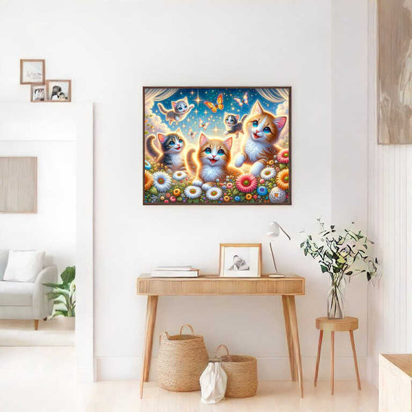 Paint by Numbers - Cats family