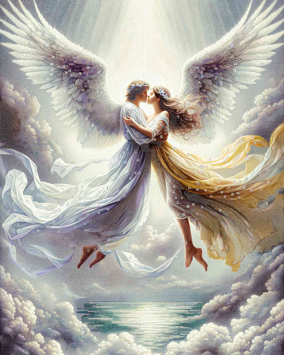 Paint by Numbers - Pair of angels