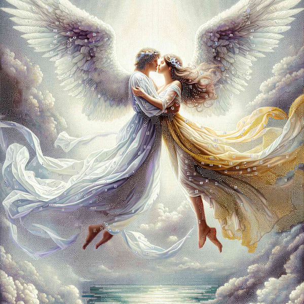 Paint by Numbers - Pair of angels
