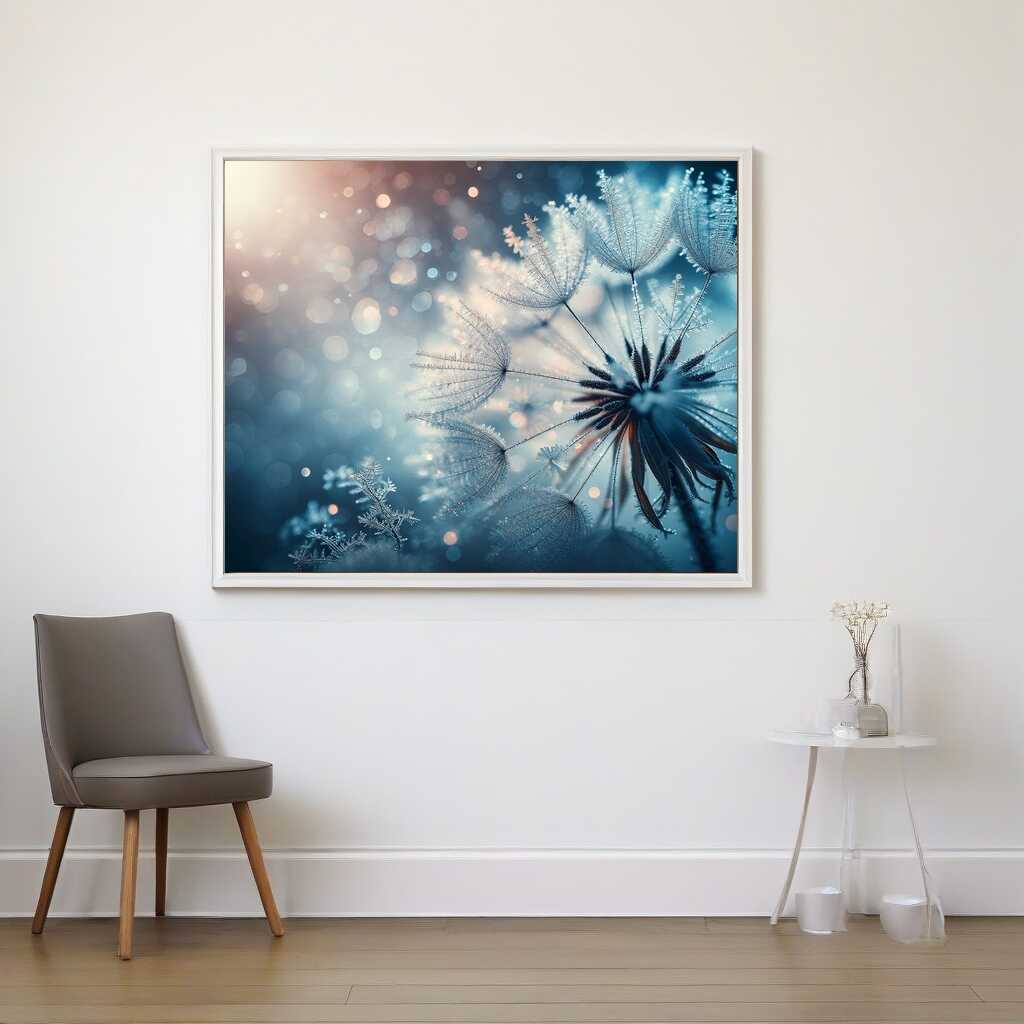 Paint by Numbers - Blue Ice Crystal Dandelion