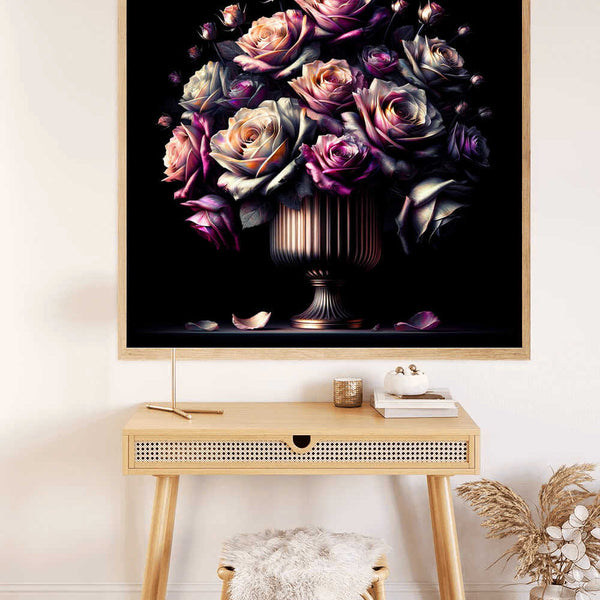Paint by Numbers - Fancy flowers in vase