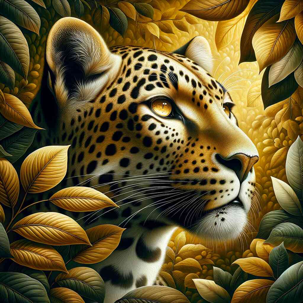 Paint by Numbers - Leopard Portrait