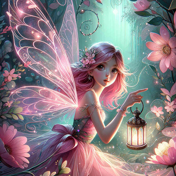 Paint by Numbers - Pink fairy