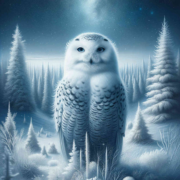 Paint by Numbers - Snowy Owl