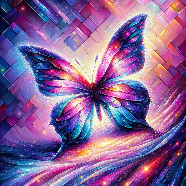Paint by Numbers - Butterfly, color mix