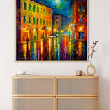 AB Diamond Painting - Italien bei Nacht - gedruckt in Ultra-HD - AB Diamond, Abstrakt, Neu eingetroffen, Quadratisch, Stadt