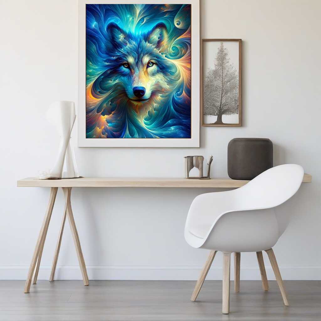Paint by Numbers - Wolf Paint