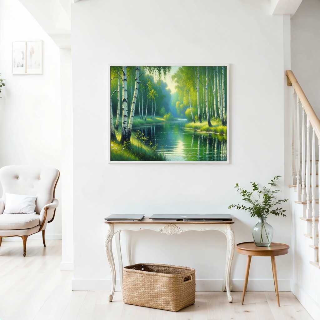 Paint by Numbers - Birch Idyll