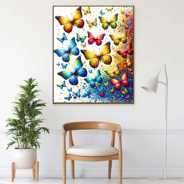Paint by Numbers - Bute butterflies