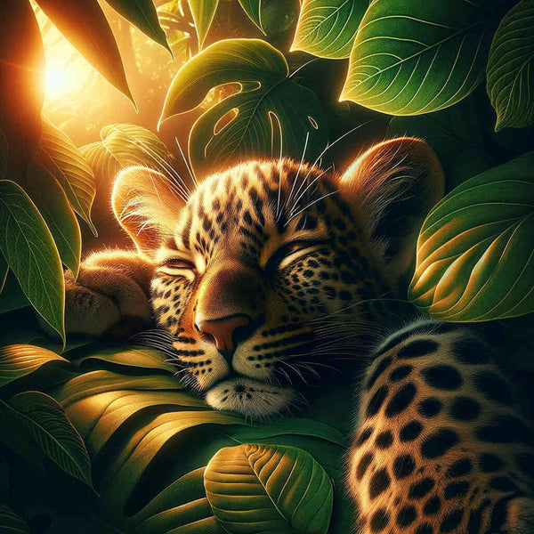 Paint by Numbers - Leopard Relax