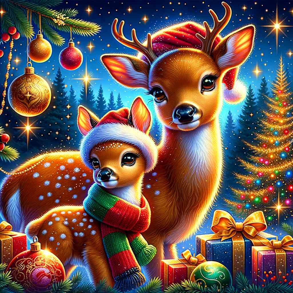 Paint by Numbers - Reindeer Christmas