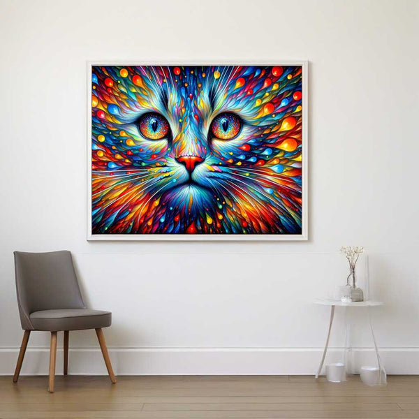 Paint by Numbers - Colorful cat